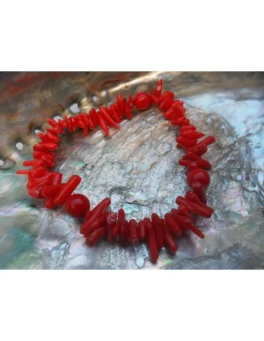 Corail rouge bracelet