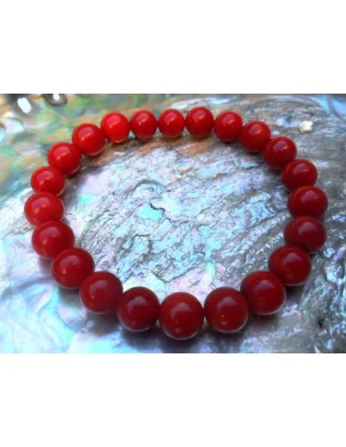 Corail rouge bracelet 8mm