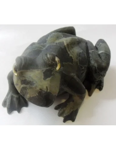 Grenouille en jaspe Kambaba
