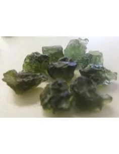 Moldavite percé pendentif