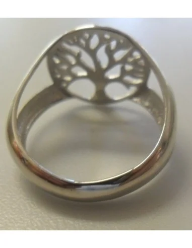 Bague en arbre de paix argent