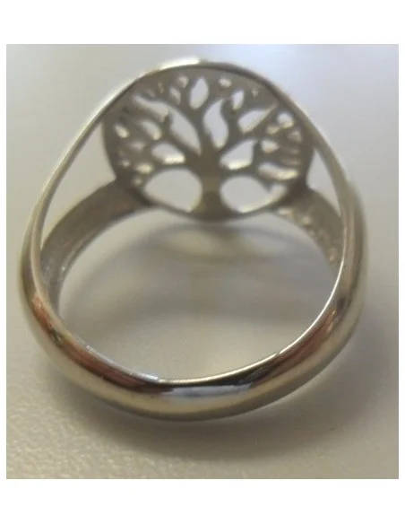 Bague en arbre de paix argent