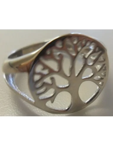 Bague en arbre de paix argent