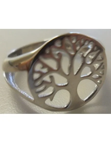 Bague en arbre de paix argent