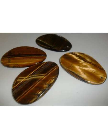 Oeil de tigre grande pendentif