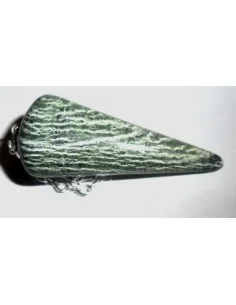 Serpentine oeil d'argent pendule 2