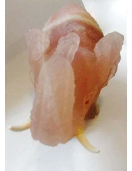 Éléphant en quartz rose Éléphant en quartz rose