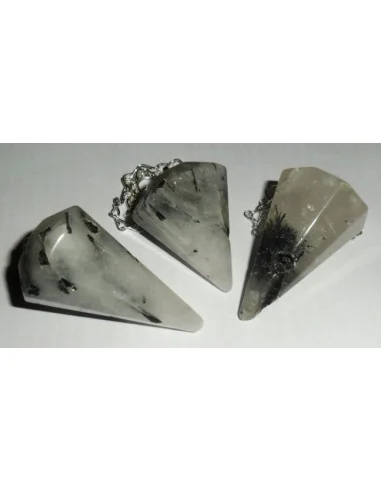 Quartz tourmaliné pendule
