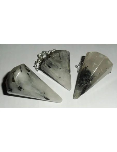 Quartz tourmaliné pendule Quartz tourmaliné pendule