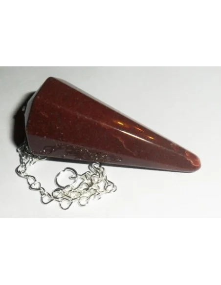 Jaspe rouge pendule