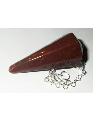 Jaspe rouge pendule