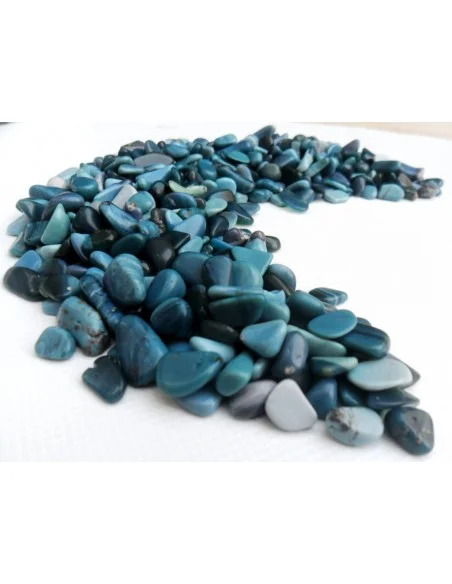 Agate bleue polis