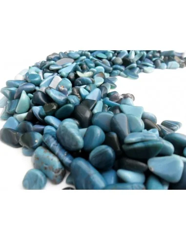 Agate bleue polis