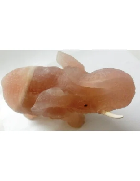 Éléphant en quartz rose Éléphant en quartz rose