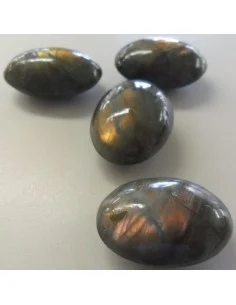 Labradorite  rose galet polis 2