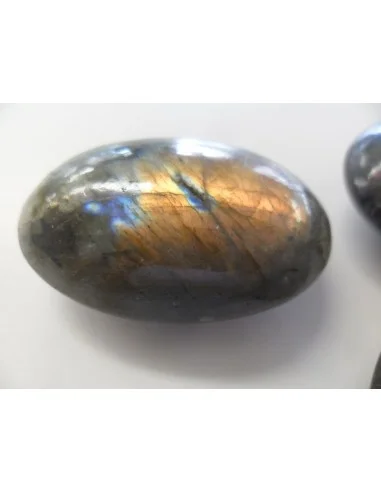 Labradorite  rose galet polis