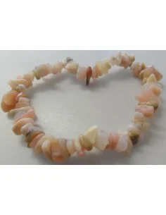 Bracelet en opale rose baroque 2