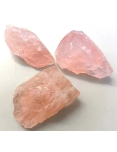 Pendentif quartz rose brut