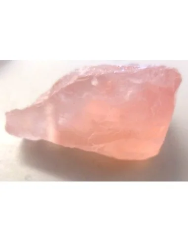 Pendentif quartz rose brut