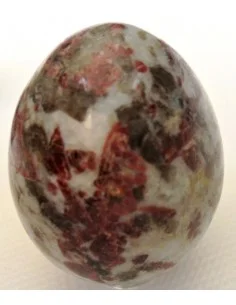 Rubelite tourmaline rouge oeuf