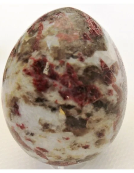 Rubelite tourmaline rouge oeuf