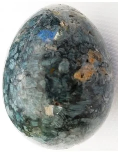 Oeuf jaspe bleu 45mm