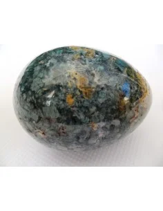 Oeuf jaspe bleu 45mm 2