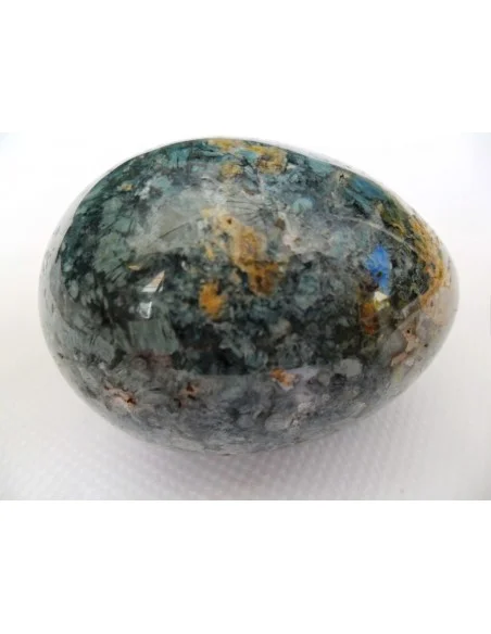 Oeuf jaspe bleu 45mm
