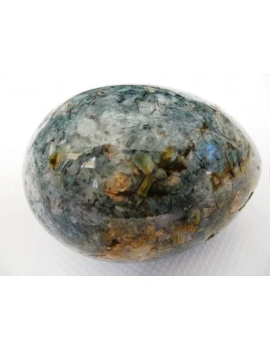 Oeuf jaspe bleu 45mm