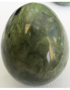 Oeuf Uvarowite grenat verte 56mm