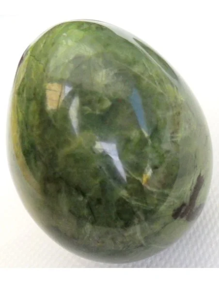 Oeuf Uvarowite grenat verte 56mm