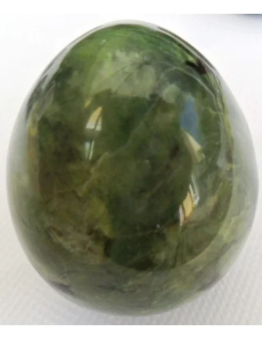 Oeuf Uvarowite grenat verte 56mm