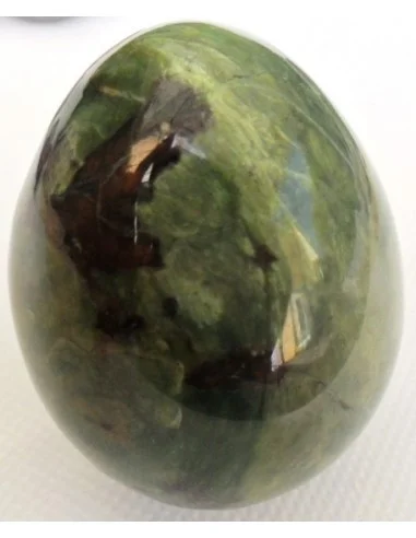 Oeuf Uvarowite grenat verte 56mm