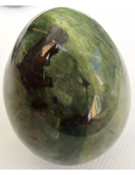 Oeuf Uvarowite grenat verte 56mm