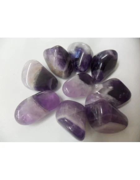 Améthyste en chevron roulée