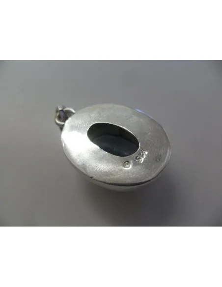 Topaze bleue pendentif argent Topaze bleue pendentif argent