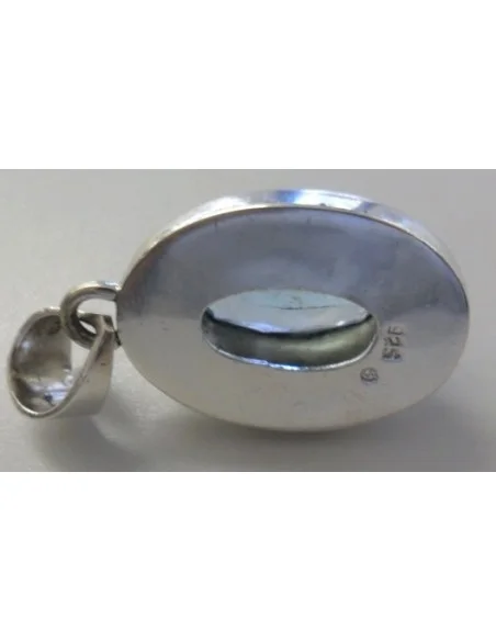 Topaze bleue pendentif argent Topaze bleue pendentif argent