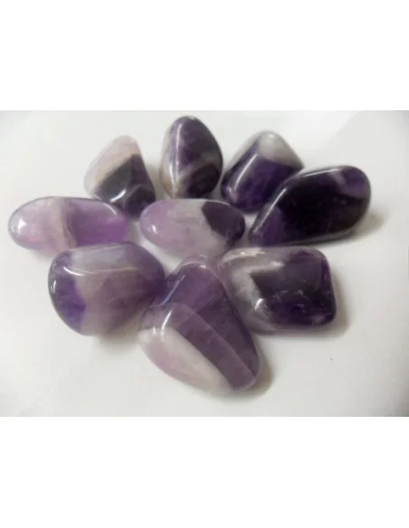 Améthyste en chevron roulée