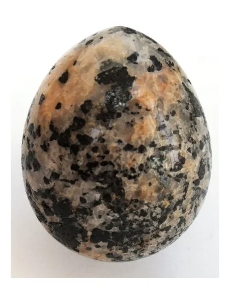 Oeuf Quartz rose tourmaline 6cm Oeuf Quartz rose tourmaline 6cm