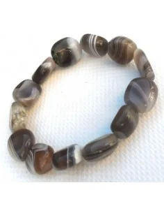 Agate de Botswanna grise bracelet 2