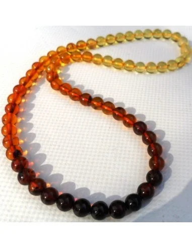 Ambre collier degrade