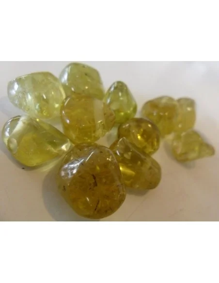 Apatite jaune pendentif