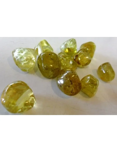 Apatite jaune pendentif