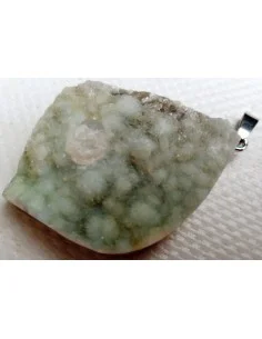 Pendentif Smithsonite bleue 2
