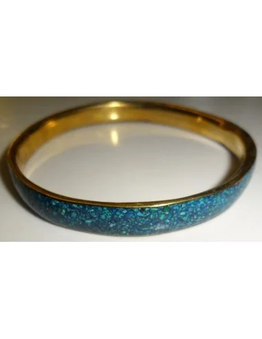 Azurite malachite bracelet