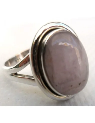 Kunzite bague argent