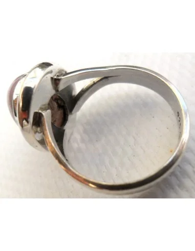 Kunzite bague argent