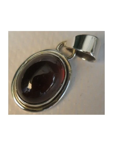 Grenat pendentif argent Grenat pendentif argent