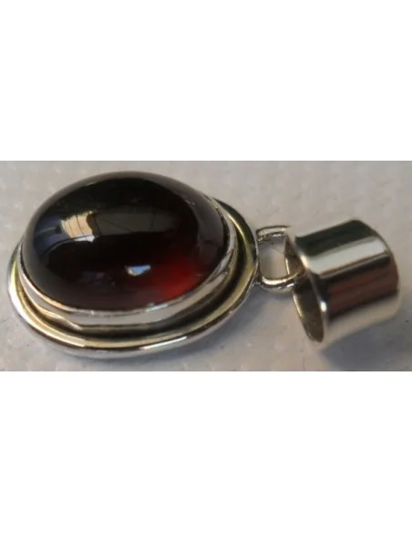 Grenat pendentif argent Grenat pendentif argent