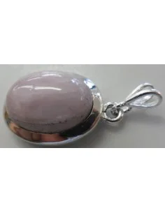 Kunzite pendentif argent 2